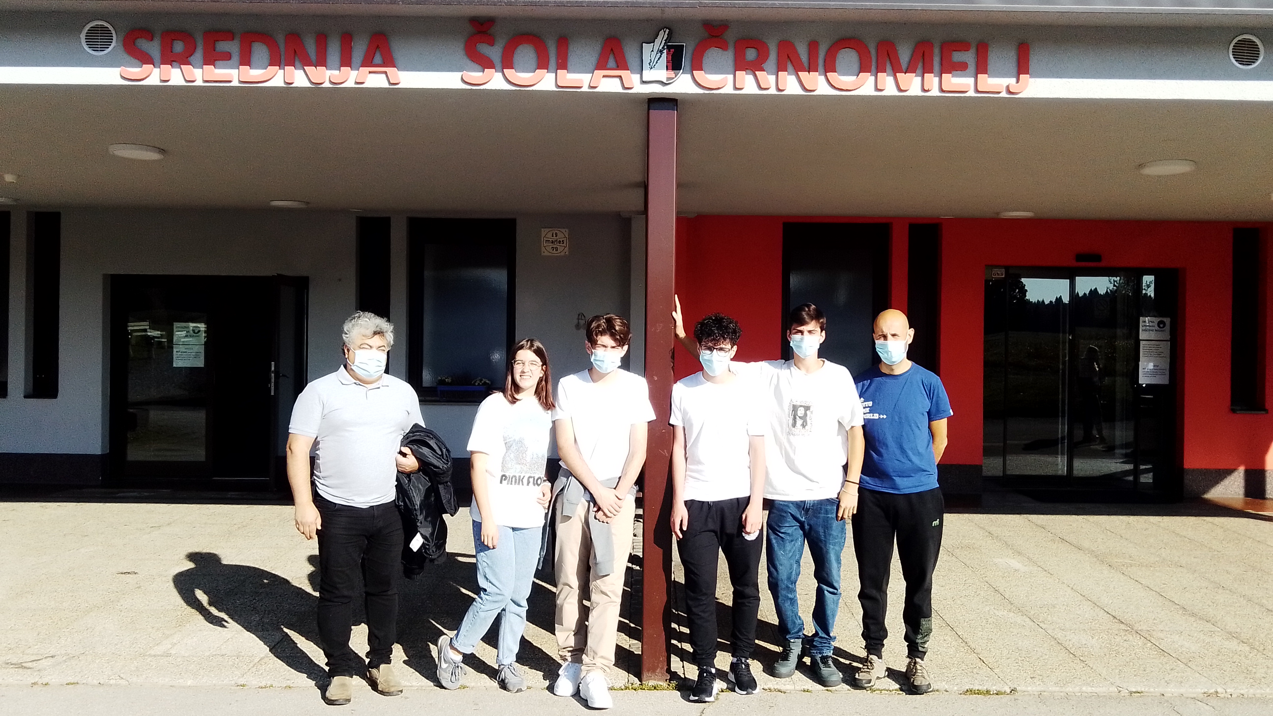 Delegação Portuguesa na Escola de Črnomelj, na Eslovénia
