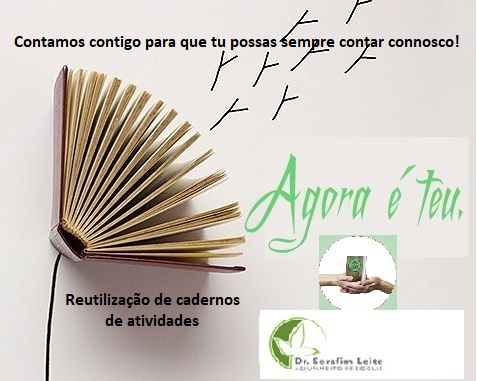 &ldquo;Agora &eacute; teu!&rdquo; &ndash; banco de cadernos de atividades usados
