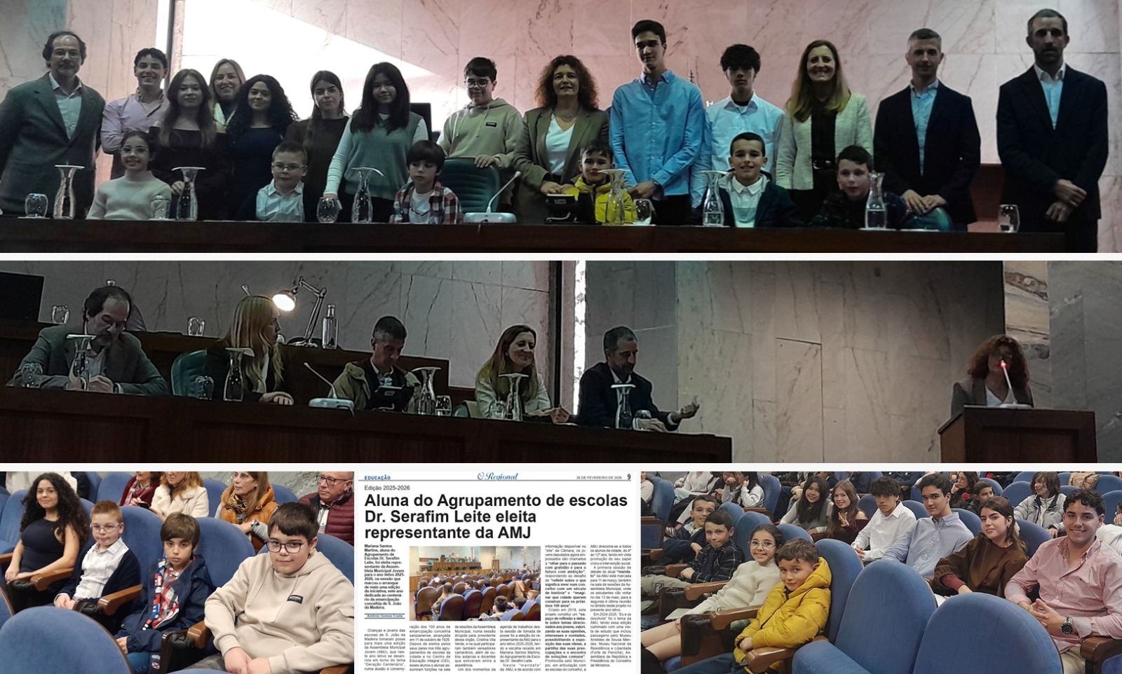 Gera&ccedil;&atilde;o Centen&aacute;rio - Assembleia Municipal JovemPercurso de um ano c&iacute;vico